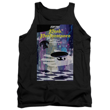 Black men's tank with Star Trek The Next Generation Tng Season 2 Episode 21 graphic