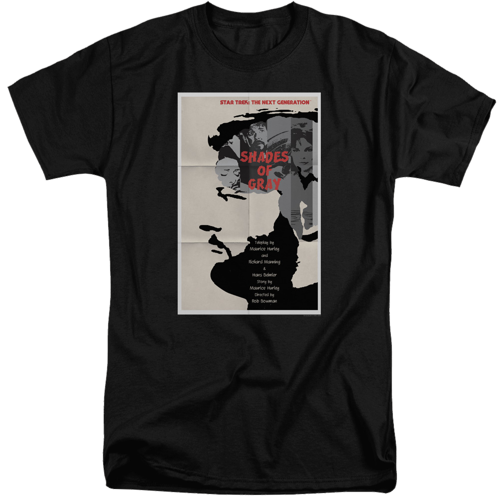 Star Trek The Next Generation Tng Season 2 Episode 22 - Men's Tall Fit T-Shirt Men's Tall Fit T-Shirt Star Trek   