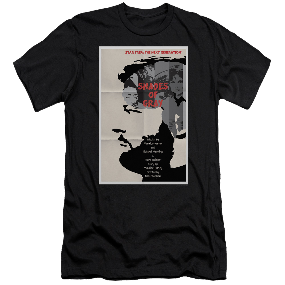 Star Trek The Next Generation Tng Season 2 Episode 22 - Men's Premium Slim Fit T-Shirt Men's Premium Slim Fit T-Shirt Star Trek   