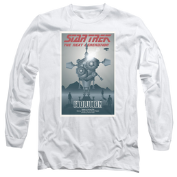 Star Trek The Next Generation Tng S3 Ep1 - Men's Long Sleeve T-Shirt Men's Long Sleeve T-Shirt Star Trek   