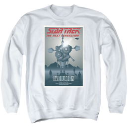 Star Trek The Next Generation Tng S3 Ep1 - Men's Crewneck Sweatshirt Men's Crewneck Sweatshirt Star Trek   