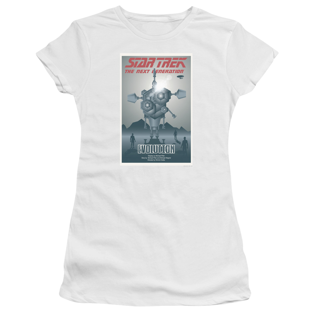 Star Trek The Next Generation Tng Season 3 Episode 1 - Juniors T-Shirt Juniors T-Shirt Star Trek   