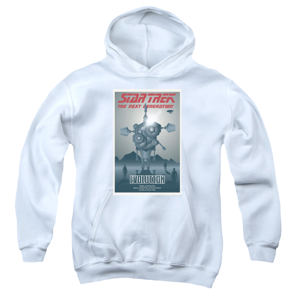 Star Trek The Next Generation Tng Season 3 Episode 1 - Youth Hoodie Youth Hoodie (Ages 8-12) Star Trek   