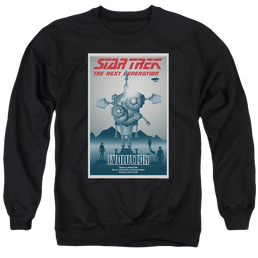 Star Trek The Next Generation Tng S3 Ep1 - Men's Crewneck Sweatshirt Men's Crewneck Sweatshirt Star Trek   