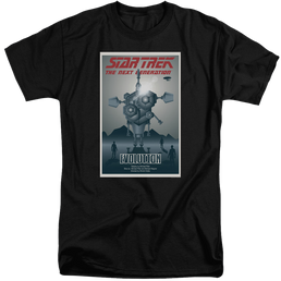 Star Trek The Next Generation Tng Season 3 Episode 1 - Men's Tall Fit T-Shirt Men's Tall Fit T-Shirt Star Trek   