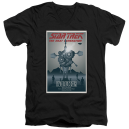 Star Trek The Next Generation Tng Season 3 Episode 1 - Men's V-Neck T-Shirt Men's V-Neck T-Shirt Star Trek   