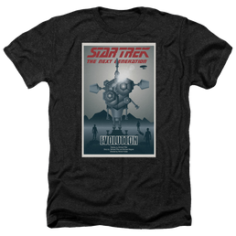 Star Trek The Next Generation Tng Season 3 Episode 1 - Men's Heather T-Shirt Men's Heather T-Shirt Star Trek   