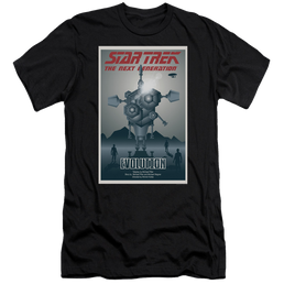 Star Trek The Next Generation Tng Season 3 Episode 1 - Men's Premium Slim Fit T-Shirt Men's Premium Slim Fit T-Shirt Star Trek   
