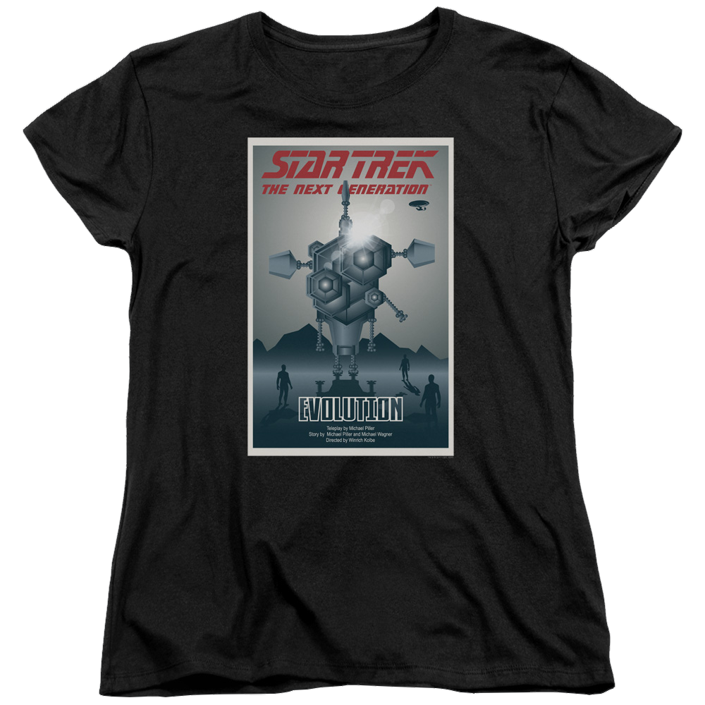 Star Trek The Next Generation Tng Season 3 Episode 1 - Women's T-Shirt Women's T-Shirt Star Trek   