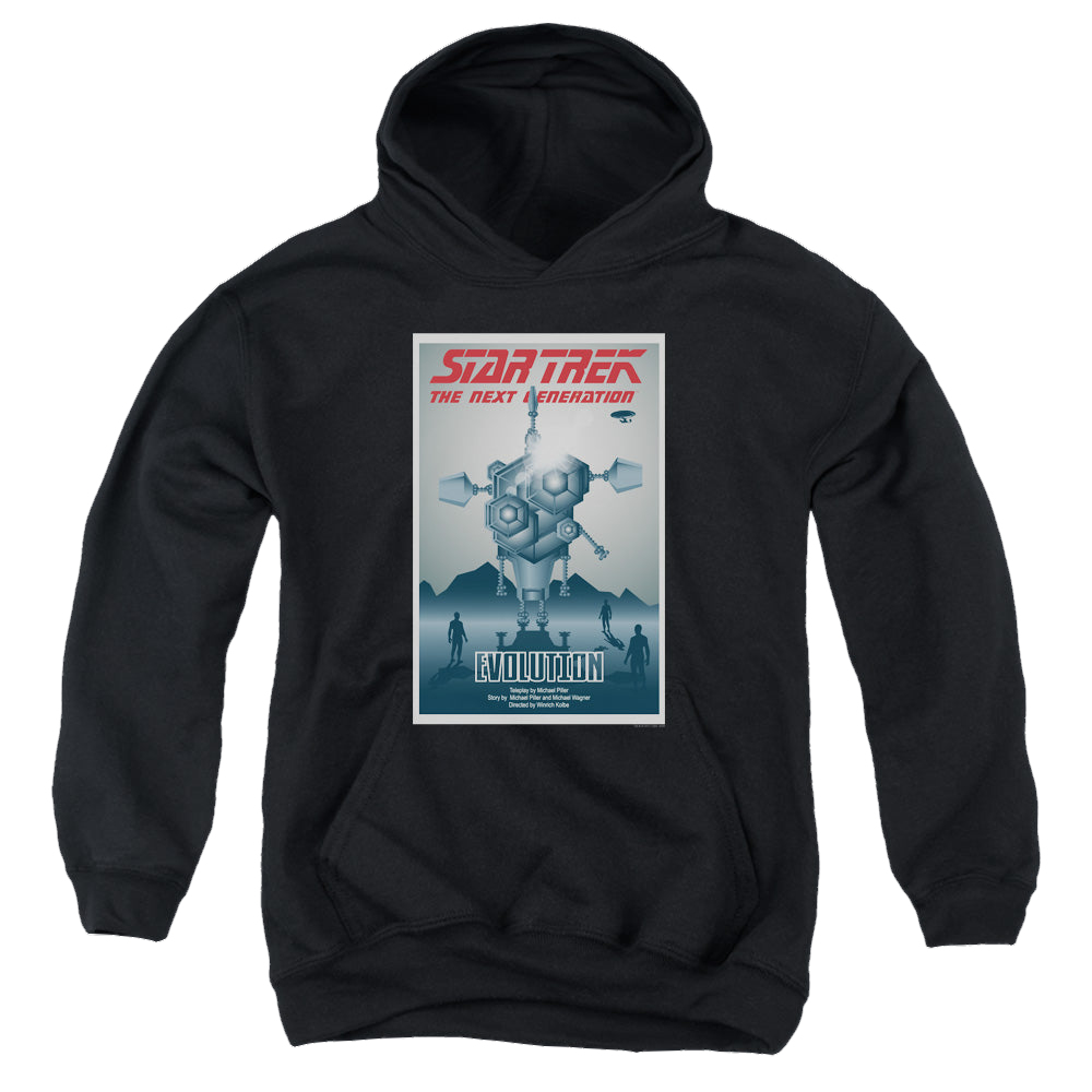 Star Trek The Next Generation Tng Season 3 Episode 1 - Youth Hoodie Youth Hoodie (Ages 8-12) Star Trek   