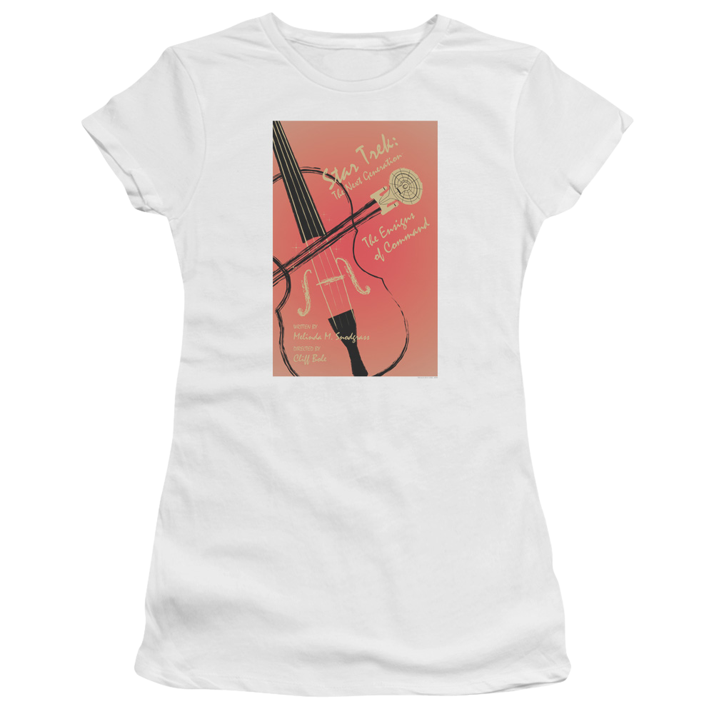 Star Trek The Next Generation Tng Season 3 Episode 2 - Juniors T-Shirt Juniors T-Shirt Star Trek   