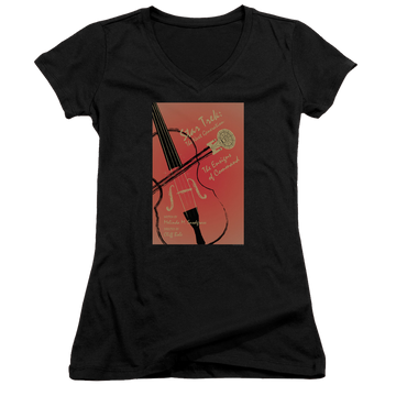 Star Trek The Next Generation Tng Season 3 Episode 2 - Juniors V-Neck T-Shirt Juniors V-Neck T-Shirt Star Trek   