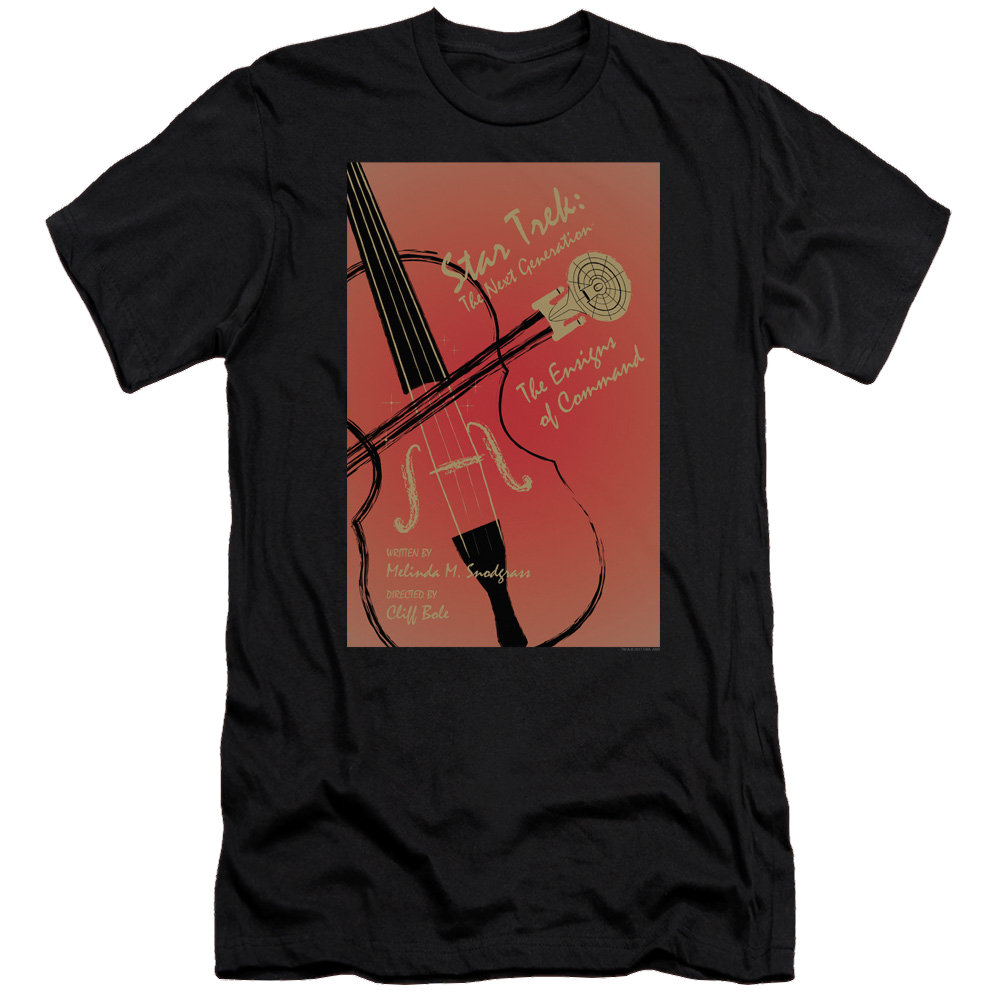 Star Trek The Next Generation Tng Season 3 Episode 2 - Men's Premium Slim Fit T-Shirt Men's Premium Slim Fit T-Shirt Star Trek   