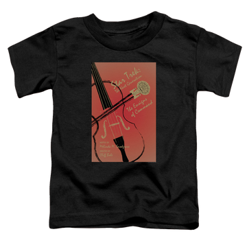 Black toddler t-shirt with Star Trek The Next Generation Tng Season 3 Episode 2 graphic