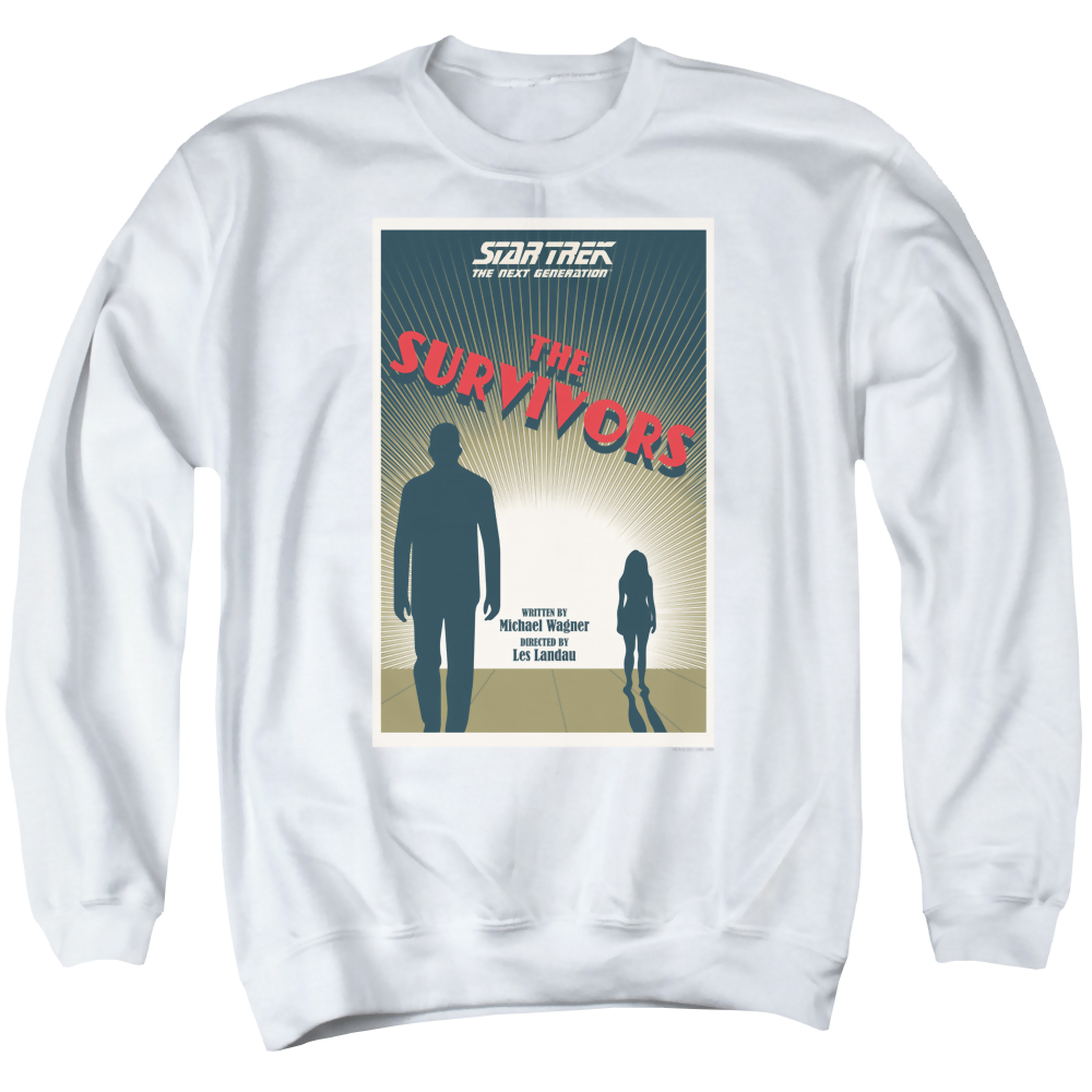 Star Trek The Next Generation Tng S3 Ep3 - Men's Crewneck Sweatshirt Men's Crewneck Sweatshirt Star Trek   