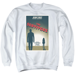Star Trek The Next Generation Tng S3 Ep3 - Men's Crewneck Sweatshirt Men's Crewneck Sweatshirt Star Trek   