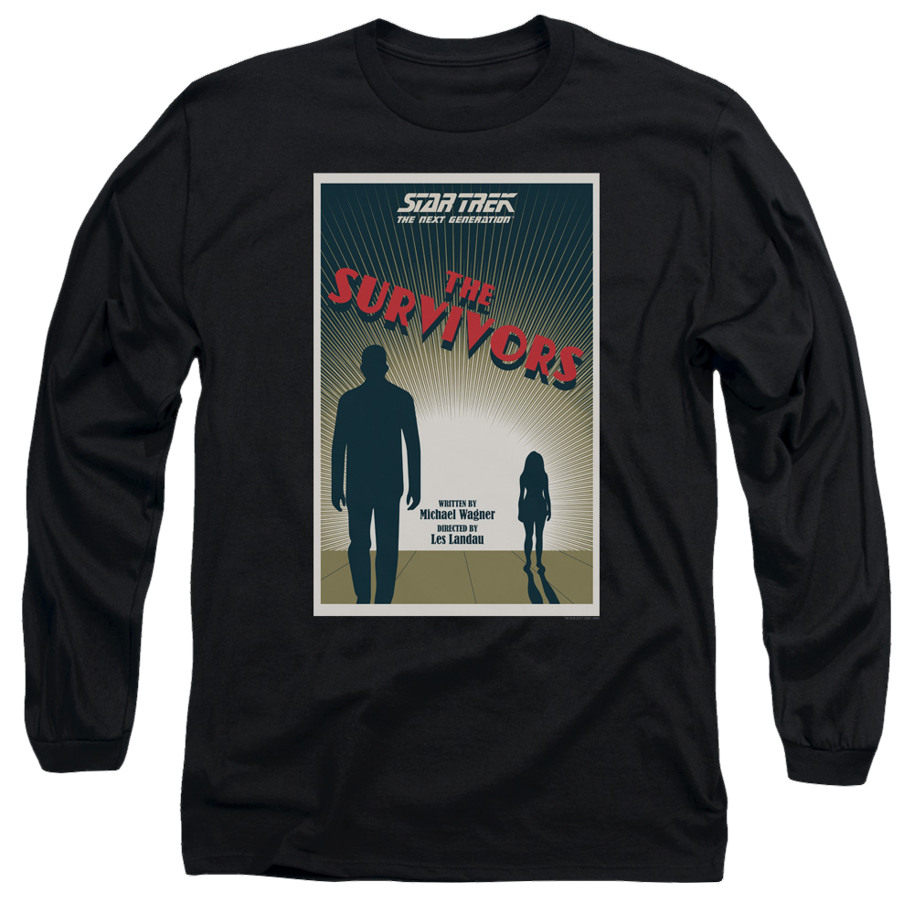 Star Trek The Next Generation Tng S3 Ep3 - Men's Long Sleeve T-Shirt Men's Long Sleeve T-Shirt Star Trek   