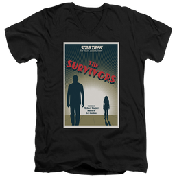 Star Trek The Next Generation Tng Season 3 Episode 3 - Men's V-Neck T-Shirt Men's V-Neck T-Shirt Star Trek   
