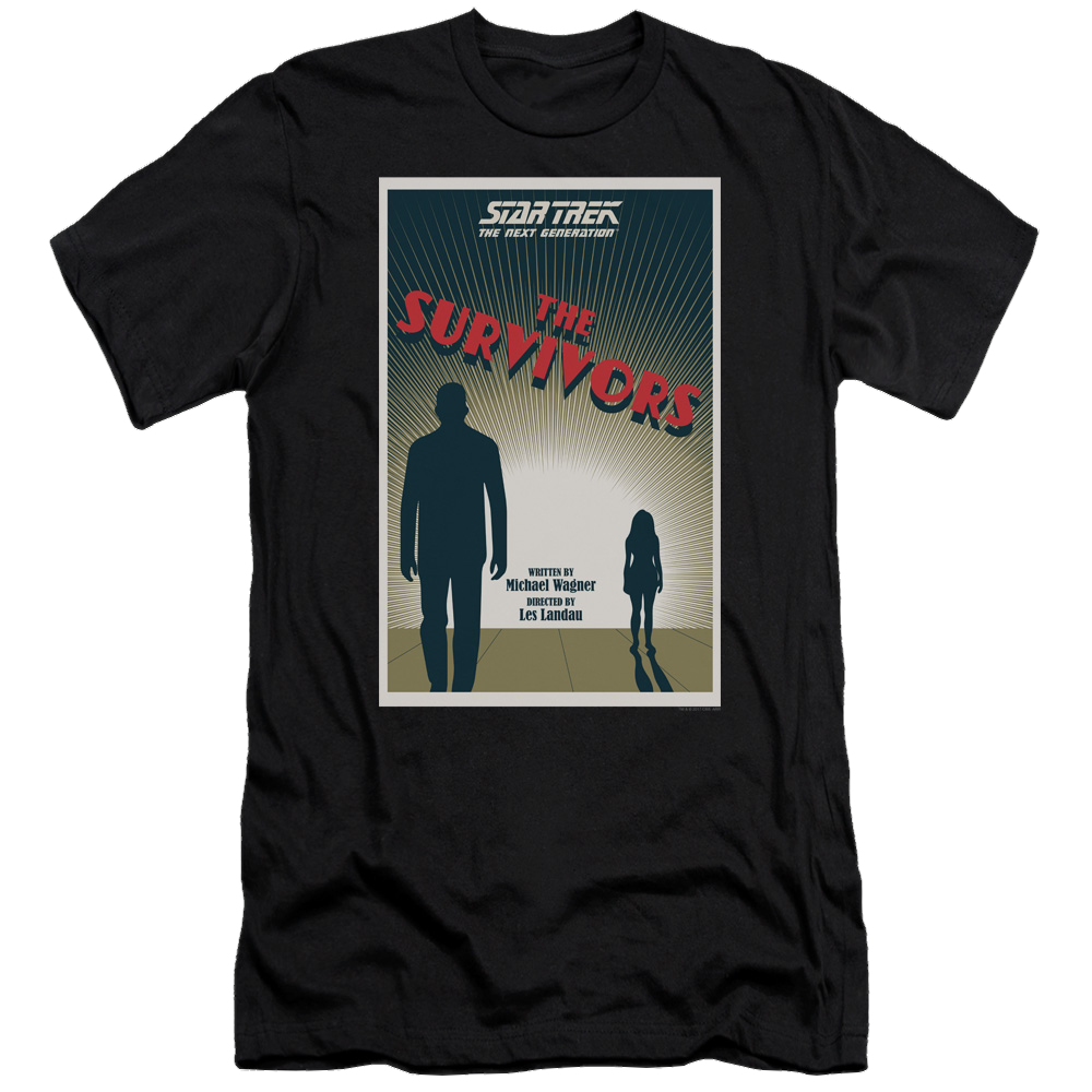 Star Trek The Next Generation Tng Season 3 Episode 3 - Men's Premium Slim Fit T-Shirt Men's Premium Slim Fit T-Shirt Star Trek   