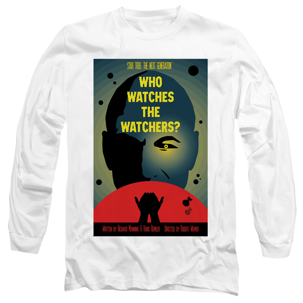 Star Trek The Next Generation Tng S3 Ep4 - Men's Long Sleeve T-Shirt Men's Long Sleeve T-Shirt Star Trek   