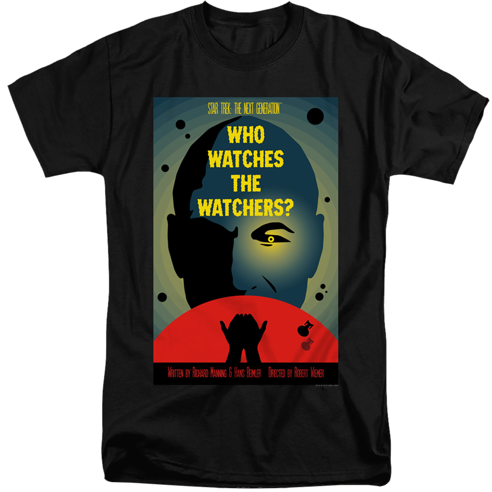 Star Trek The Next Generation Tng Season 3 Episode 4 - Men's Tall Fit T-Shirt Men's Tall Fit T-Shirt Star Trek   