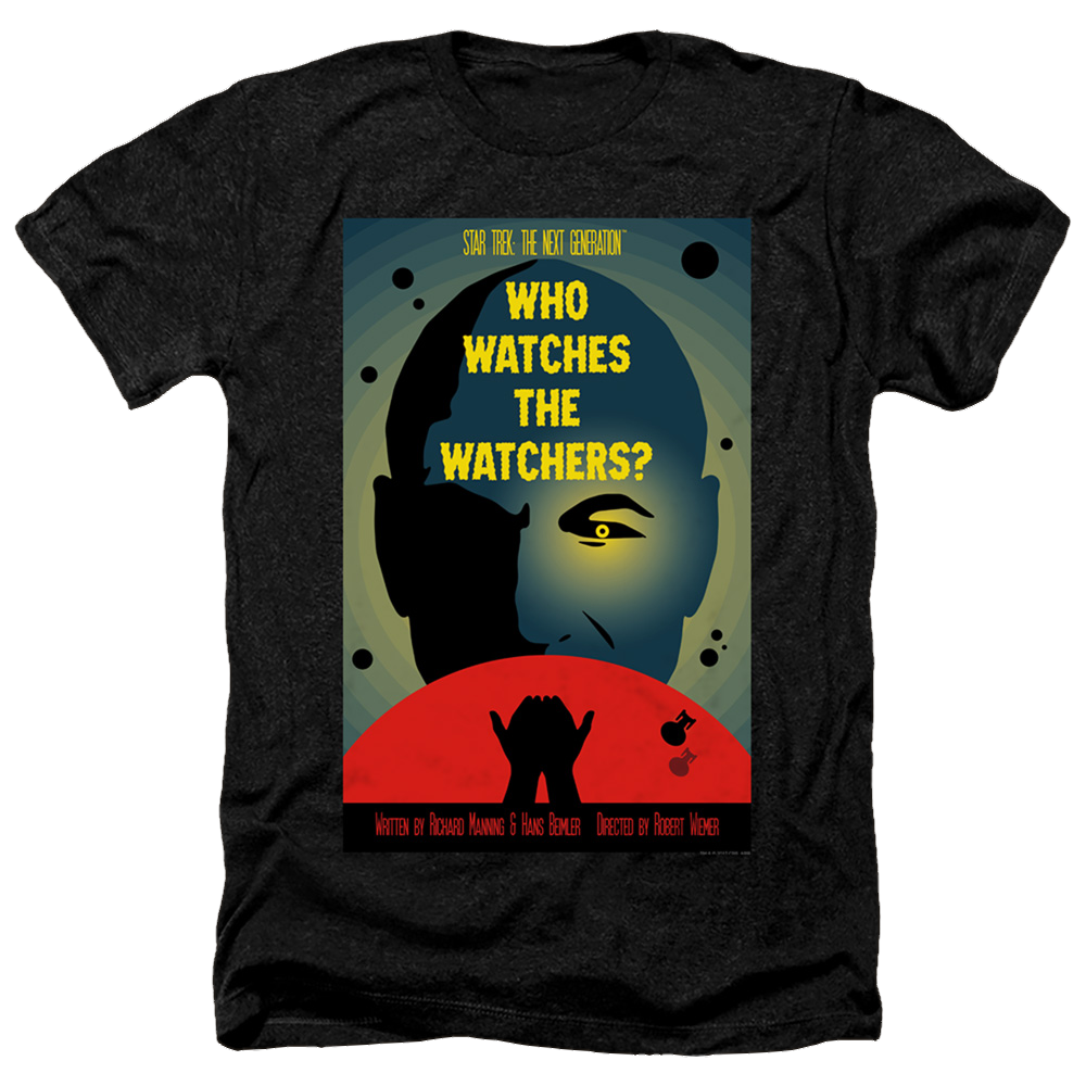 Star Trek The Next Generation Tng Season 3 Episode 4 - Men's Heather T-Shirt Men's Heather T-Shirt Star Trek   