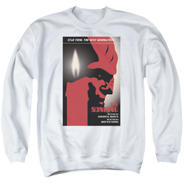 Star Trek The Next Generation Tng S3 Ep5 - Men's Crewneck Sweatshirt Men's Crewneck Sweatshirt Star Trek   