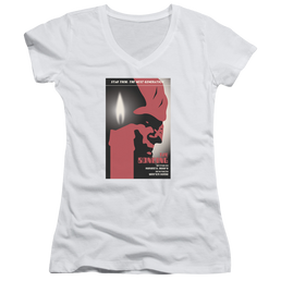 Star Trek The Next Generation Tng Season 3 Episode 5 - Juniors V-Neck T-Shirt Juniors V-Neck T-Shirt Star Trek   
