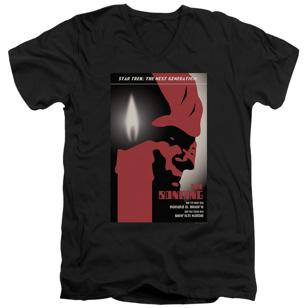 Star Trek The Next Generation Tng Season 3 Episode 5 - Men's V-Neck T-Shirt Men's V-Neck T-Shirt Star Trek   
