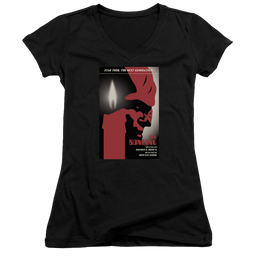 Star Trek The Next Generation Tng Season 3 Episode 5 - Juniors V-Neck T-Shirt Juniors V-Neck T-Shirt Star Trek   