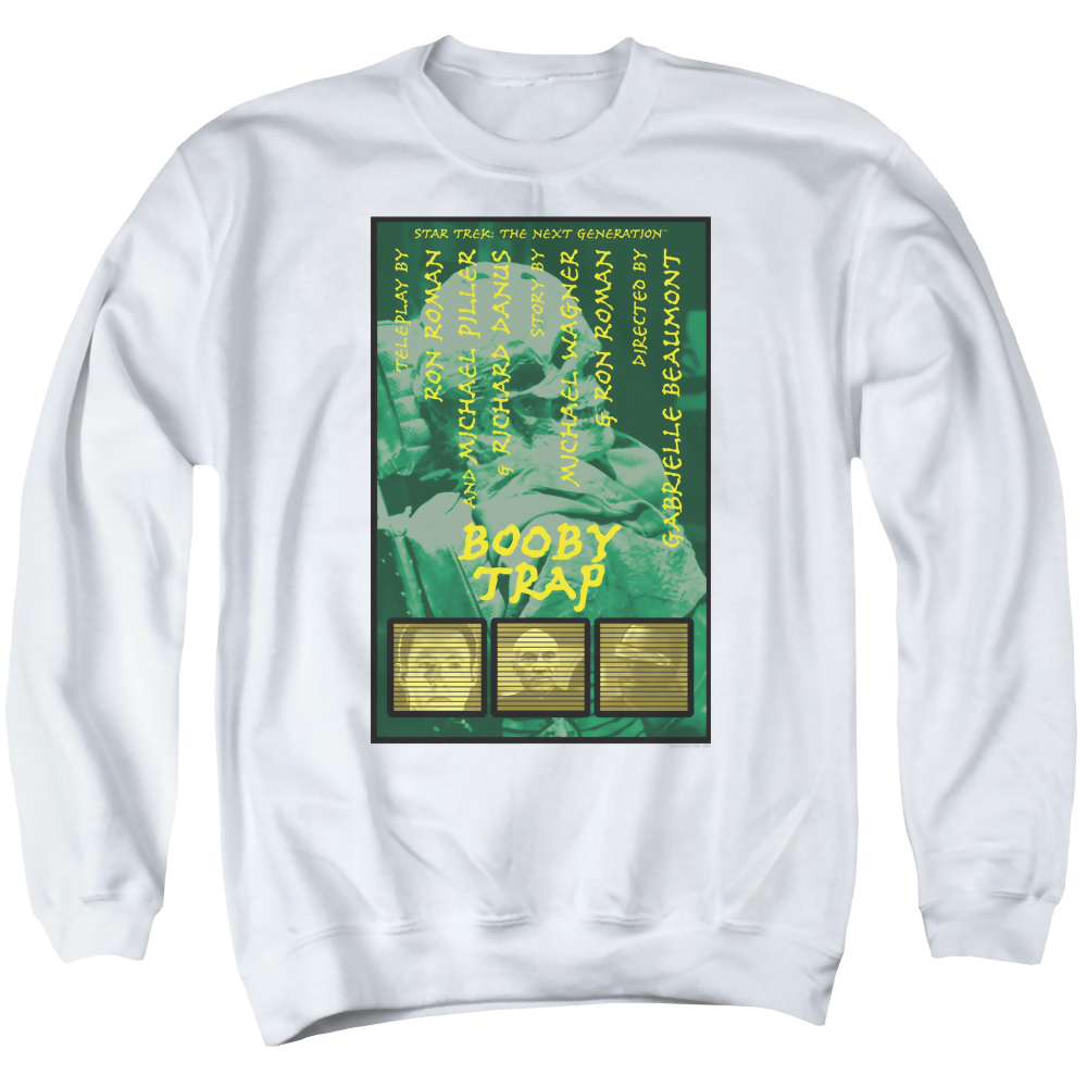 Star Trek The Next Generation Tng S3 Ep6 - Men's Crewneck Sweatshirt Men's Crewneck Sweatshirt Star Trek   