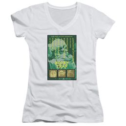 Star Trek The Next Generation Tng Season 3 Episode 6 - Juniors V-Neck T-Shirt Juniors V-Neck T-Shirt Star Trek   