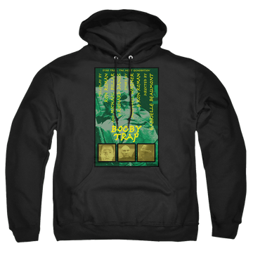 Black pullover hoodie with Star Trek The Next Generation Tng Season 3 Episode 6 graphic
