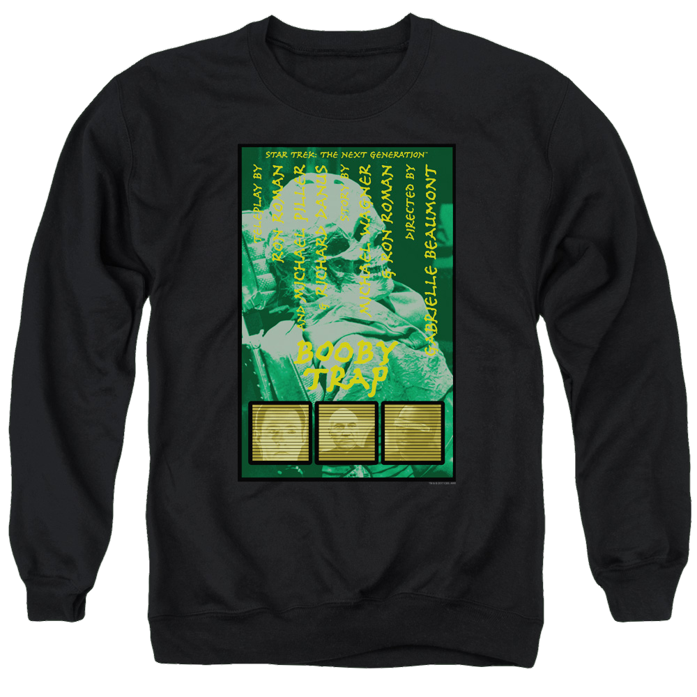 Star Trek The Next Generation Tng S3 Ep6 - Men's Crewneck Sweatshirt Men's Crewneck Sweatshirt Star Trek   