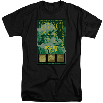 Black men's tall fit t-shirt with Star Trek The Next Generation Tng Season 3 Episode 6 graphic