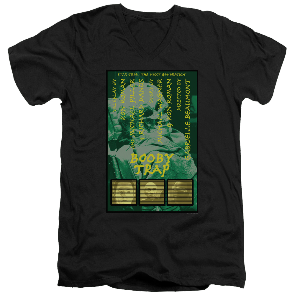Star Trek The Next Generation Tng Season 3 Episode 6 - Men's V-Neck T-Shirt Men's V-Neck T-Shirt Star Trek   