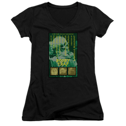 Star Trek The Next Generation Tng Season 3 Episode 6 - Juniors V-Neck T-Shirt Juniors V-Neck T-Shirt Star Trek   