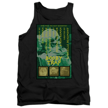 Black men's tank with Star Trek The Next Generation Tng Season 3 Episode 6 graphic