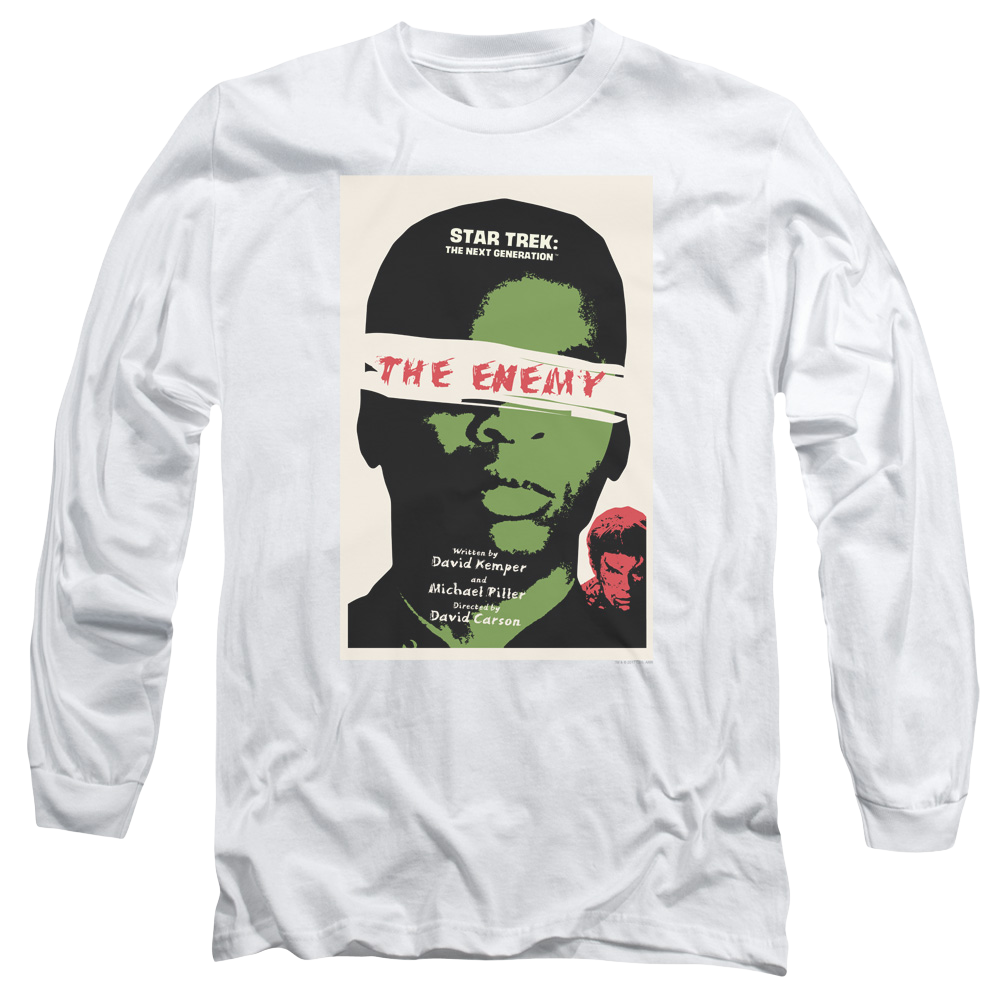 Star Trek The Next Generation Tng S3 Ep7 - Men's Long Sleeve T-Shirt Men's Long Sleeve T-Shirt Star Trek   