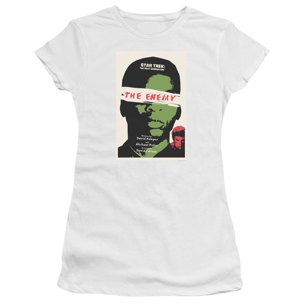 Star Trek The Next Generation Tng Season 3 Episode 7 - Juniors T-Shirt Juniors T-Shirt Star Trek   