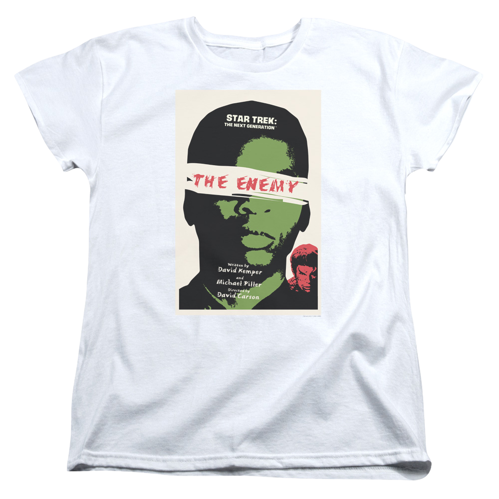 Star Trek The Next Generation Tng Season 3 Episode 7 - Women's T-Shirt Women's T-Shirt Star Trek   