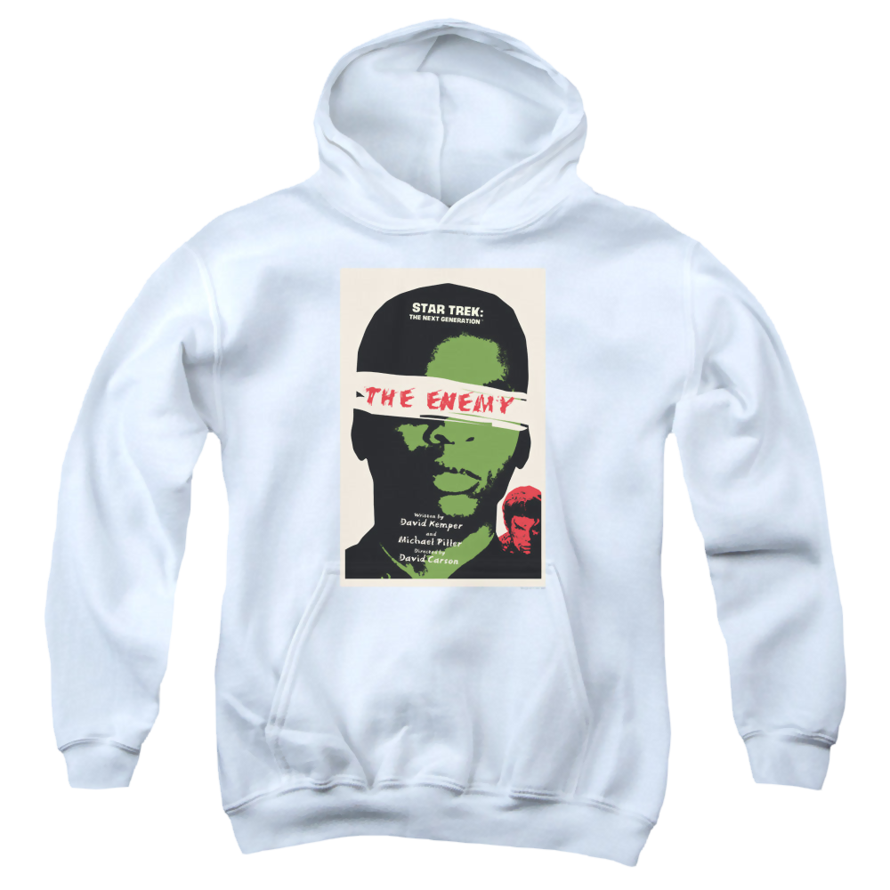 Star Trek The Next Generation Tng Season 3 Episode 7 - Youth Hoodie Youth Hoodie (Ages 8-12) Star Trek   