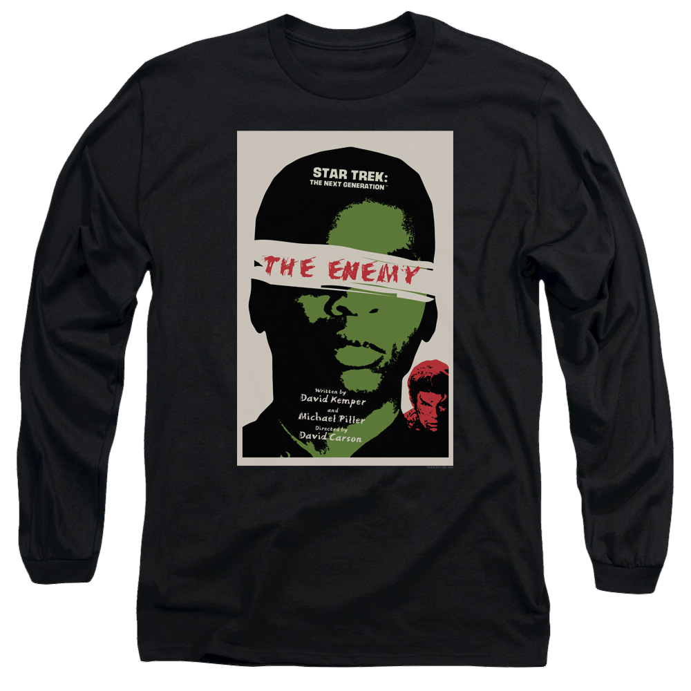Star Trek The Next Generation Tng S3 Ep7 - Men's Long Sleeve T-Shirt Men's Long Sleeve T-Shirt Star Trek   