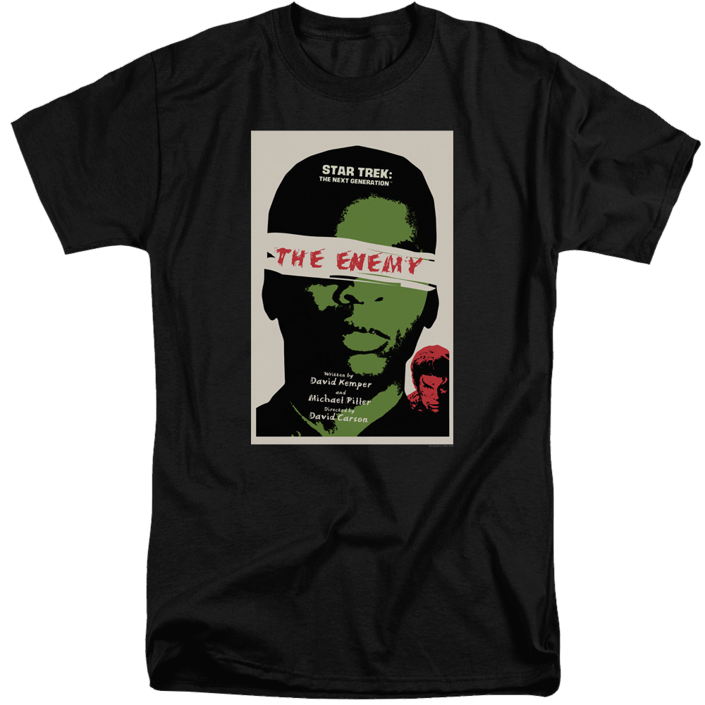 Star Trek The Next Generation Tng Season 3 Episode 7 - Men's Tall Fit T-Shirt Men's Tall Fit T-Shirt Star Trek   