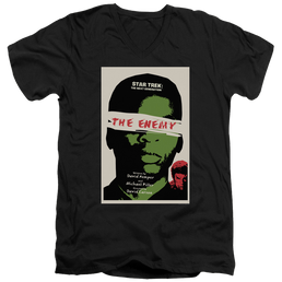 Star Trek The Next Generation Tng Season 3 Episode 7 - Men's V-Neck T-Shirt Men's V-Neck T-Shirt Star Trek   