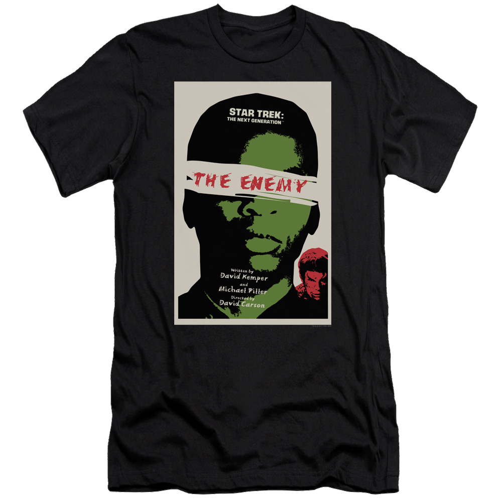 Star Trek The Next Generation Tng Season 3 Episode 7 - Men's Premium Slim Fit T-Shirt Men's Premium Slim Fit T-Shirt Star Trek   