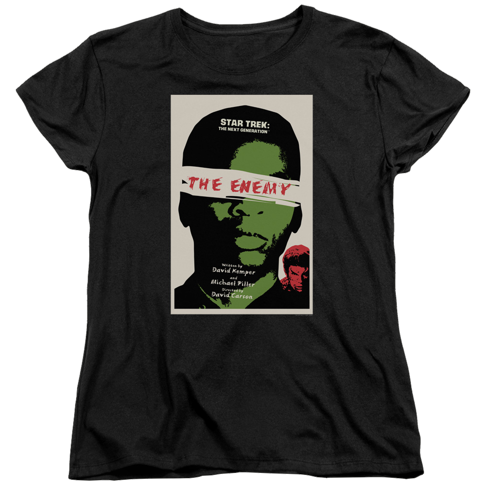 Star Trek The Next Generation Tng Season 3 Episode 7 - Women's T-Shirt Women's T-Shirt Star Trek   