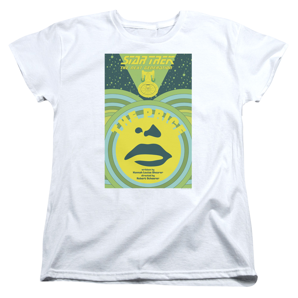 Star Trek The Next Generation Tng Season 3 Episode 8 - Women's T-Shirt Women's T-Shirt Star Trek   