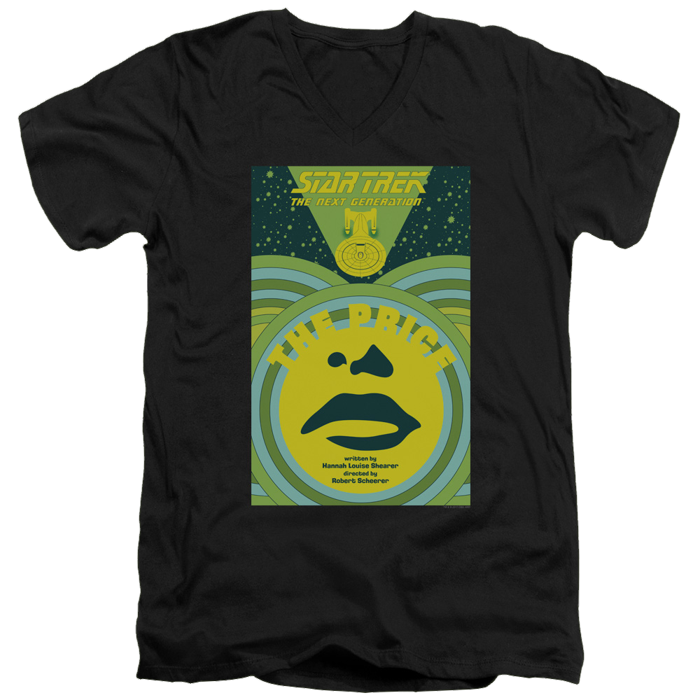 Star Trek The Next Generation Tng Season 3 Episode 8 - Men's V-Neck T-Shirt Men's V-Neck T-Shirt Star Trek   