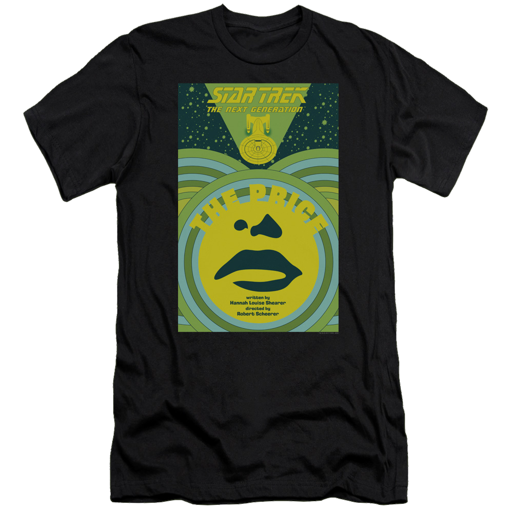 Star Trek The Next Generation Tng Season 3 Episode 8 - Men's Premium Slim Fit T-Shirt Men's Premium Slim Fit T-Shirt Star Trek   